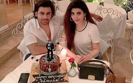 Farhan Saeed celebrates his 36th birthday with Urwa Hoccane 