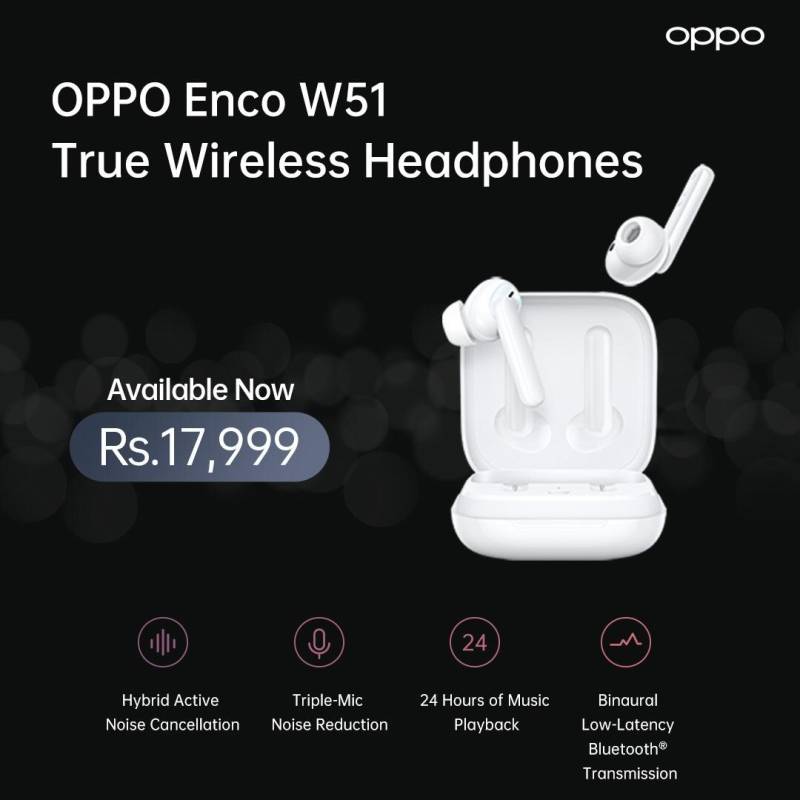 OPPO makes your smartphone even smarter with integrated IOT, OPPO watch connectivity, OPPO Enco W51 
