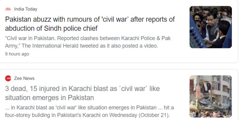No, there is no 'Civil War' in Karachi; Indian fake news on Pakistan debunked