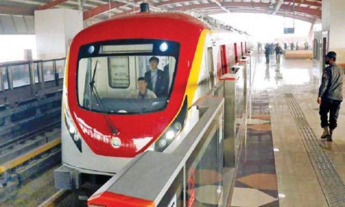 Punjab CM inaugurates much awaited Orange Line Metro Train project