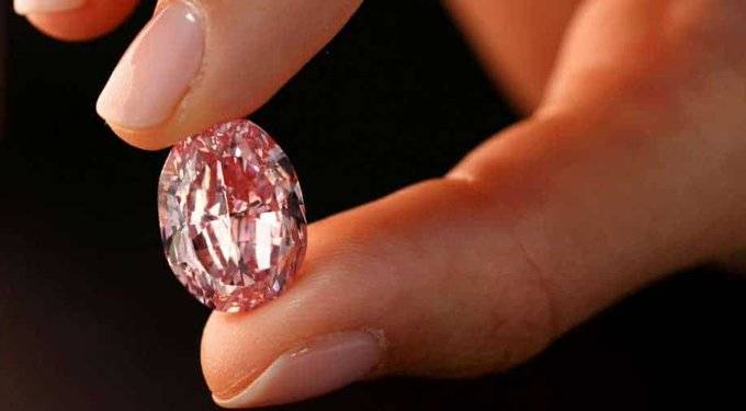 Rare 'purple-pink' diamond sells for record-breaking $26.6 million in Switzerland