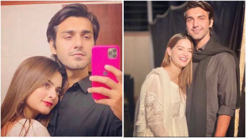 Minal Khan confirms relationship with Ahsan Mohsin Ikram on Instagram 