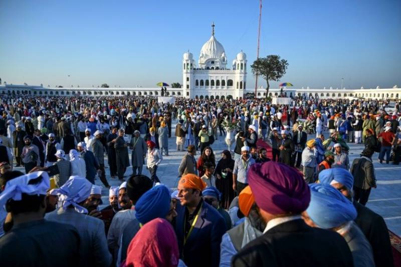 Sikh pilgrims arrive in Pakistan to attend Baba Guru Nanak's 551st birth anniversary