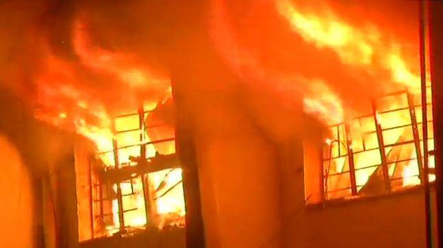Three killed as fire rages at factory in Karachi’s Orangi