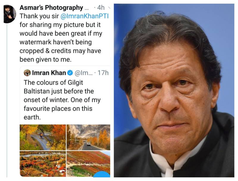 PM Imran Khan under fire for sharing GB photos without credit