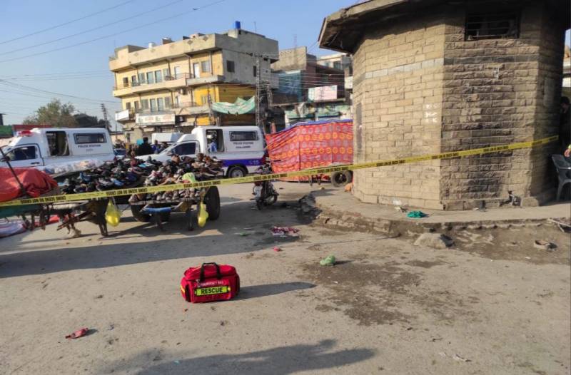 Blast leaves 25 injured in Rawalpindi's Ganj Mandi