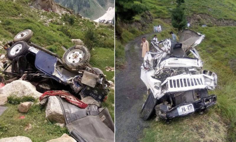 7 dead as jeep plunges into ditch in Abbottabad
