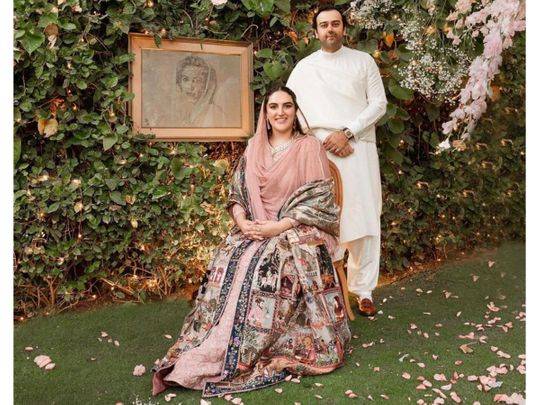 Bakhtawar-Mahmood's wedding card goes viral; Know all about the marriage celebrations here