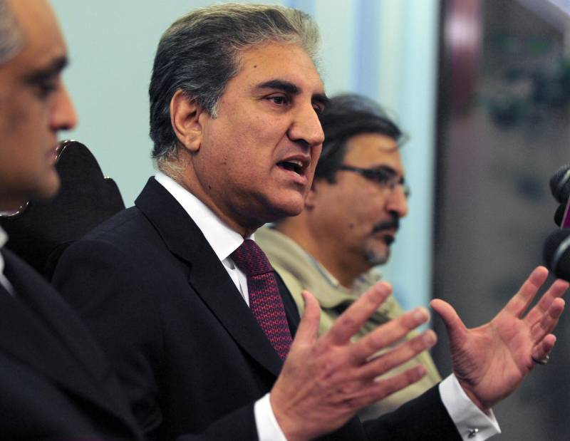 Int’l community must support Kashmiris for their fundamental rights, FM Qureshi