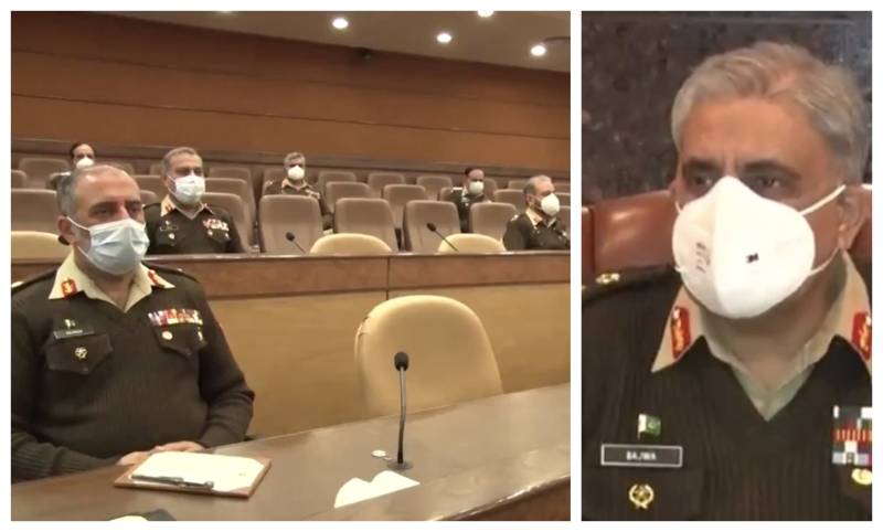 Top Pakistani commanders review security situation, express complete solidarity with Kashmiris (VIDEO)