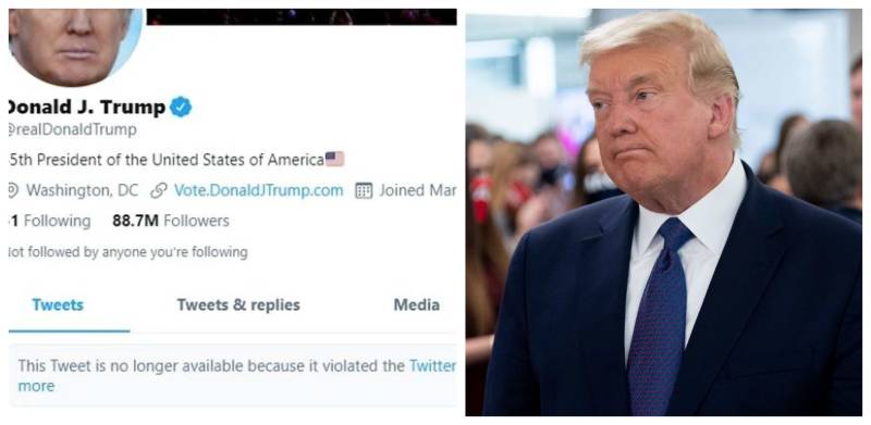 Twitter, Facebook lock Donald Trump's account amid Capitol riots