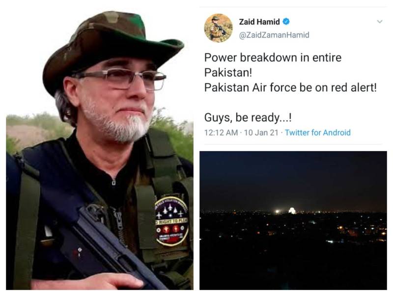 #MartialLaw – Memes rain online after Zaid Hamid puts Pakistan on 'high alert' during blackout