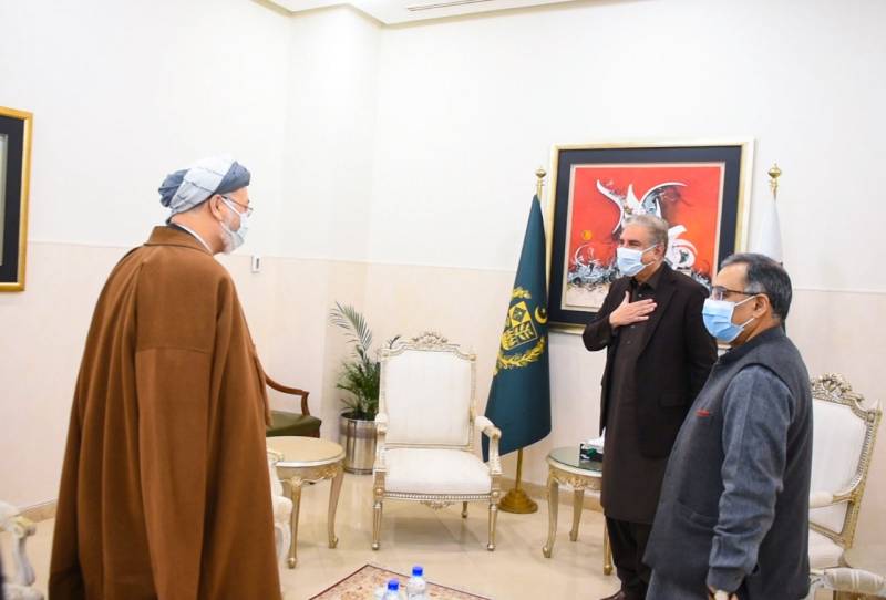 Afghan leader Khalili calls on Pakistan’s Foreign Minister, discusses stability in Afghanistan