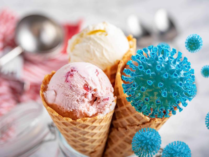 Ice cream 'contracts' coronavirus in China