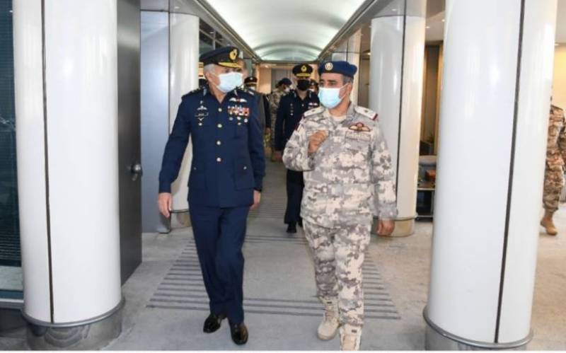 Air Chief concludes three-day Qatar visit after meeting top military brass