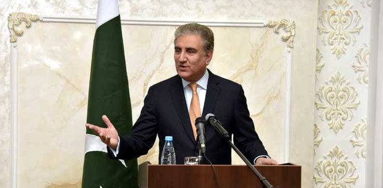 FM Qureshi represents Pakistan in 17th virtual ACD Ministerial Meeting (VIDEO)