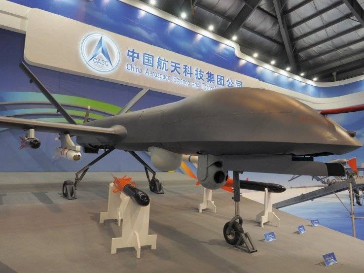 Pakistan receives five CH-4 drones from China