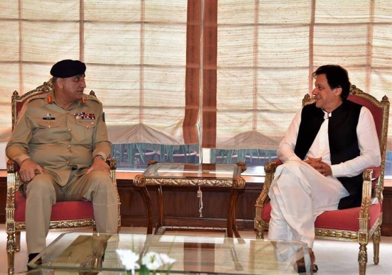 Army chief, DG-ISI call on PM Imran