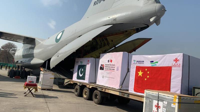 COVID-19 – FM Qureshi thanks China as special plane with first vaccine doses arrives in Pakistan