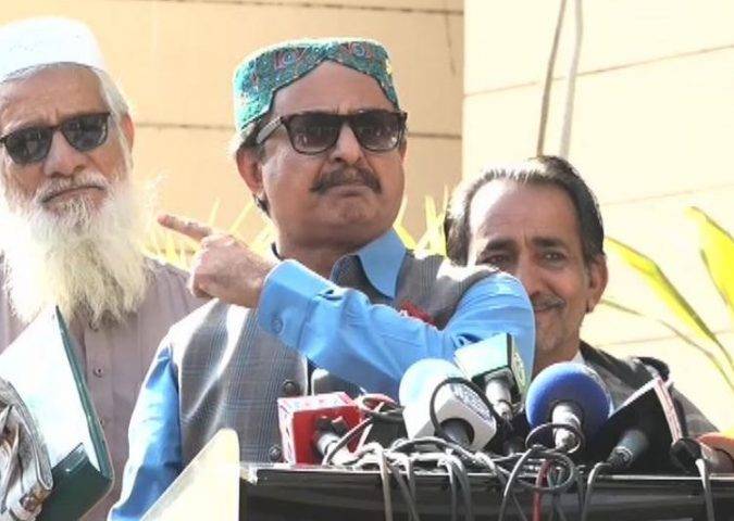 Haleem Adil Sheikh detained for violating ECP orders amid Karachi by-polls