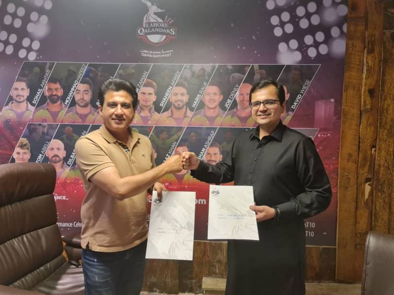 Lahore Qalandars sign Digital Media Partnership with Daily Pakistan 