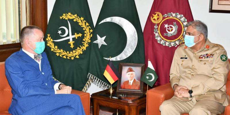 German envoy meets Pakistan Army chief, pledges to boost bilateral relation