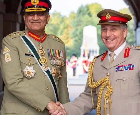 UK CDS calls on Pakistan Army Chief, discusses Afghan peace process, bilateral cooperation