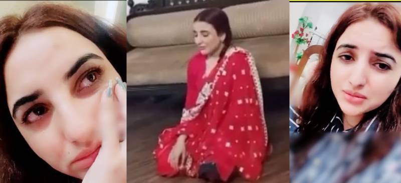 Why is Hareem Shah ‘crying’ in her latest viral clip? (VIDEO)