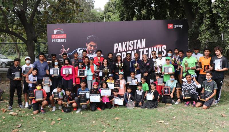SA Gardens Pakistan Open Tennis Championship: Aqeel, Abid, Ushna, Noor joint men’s, women’s title winners