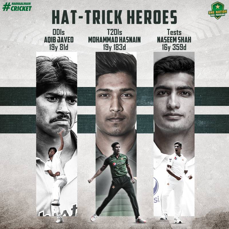 PCB announces youngest Pakistani hat-trick heroes 