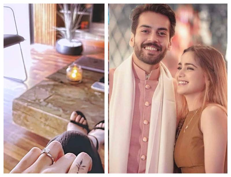 It's confirmed! Aima Baig and Shahbaz Shigri are ENGAGED