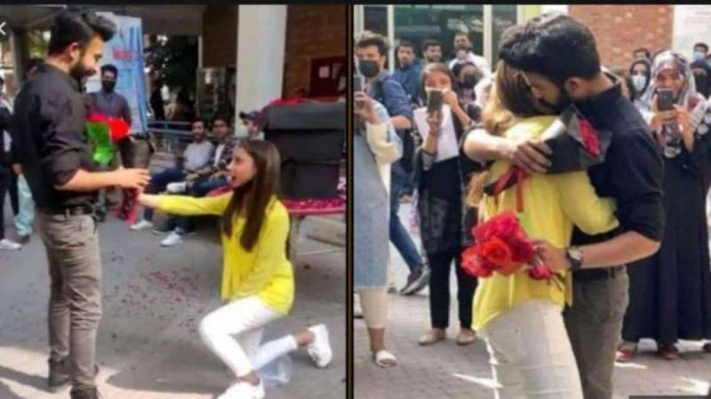 UoL lovebirds who were expelled for hugging on campus spotted in another viral clip