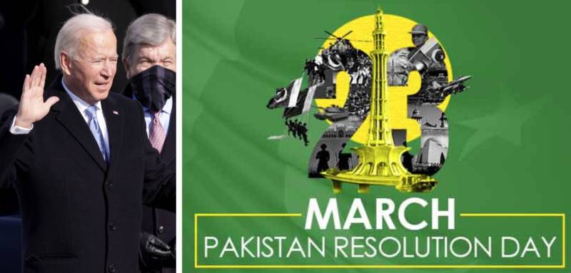 Pakistan Day: US President felicitates Pakistani nation, expresses resolve to strengthen cooperation