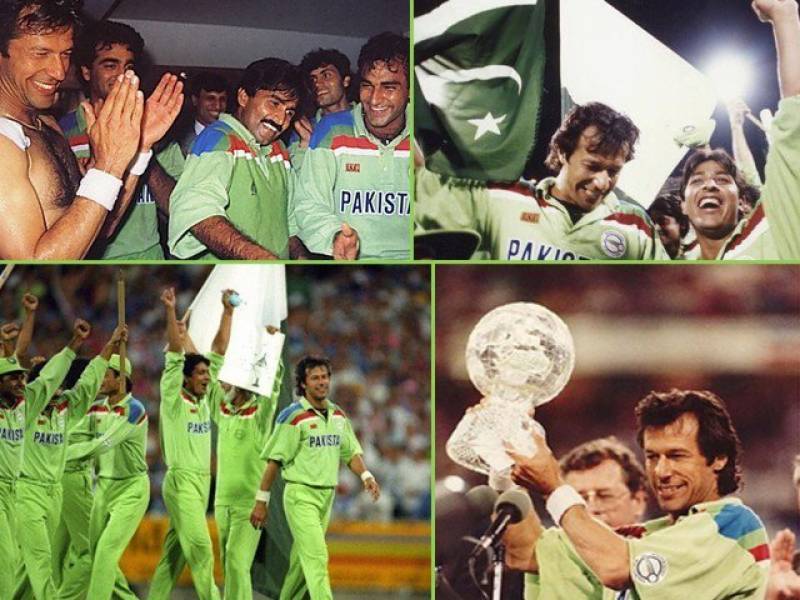 On this day in 1992, PM Imran led Pakistan to historic world cup triumph