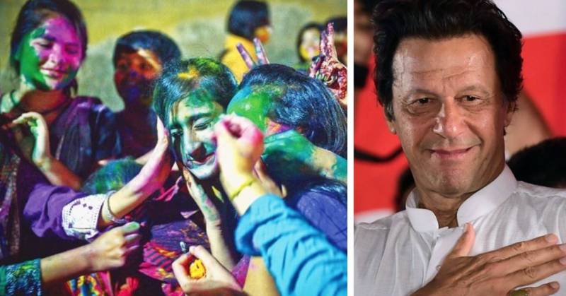 Happy Holi – PM Imran sends greetings to Hindu community on ‘festival of colours’