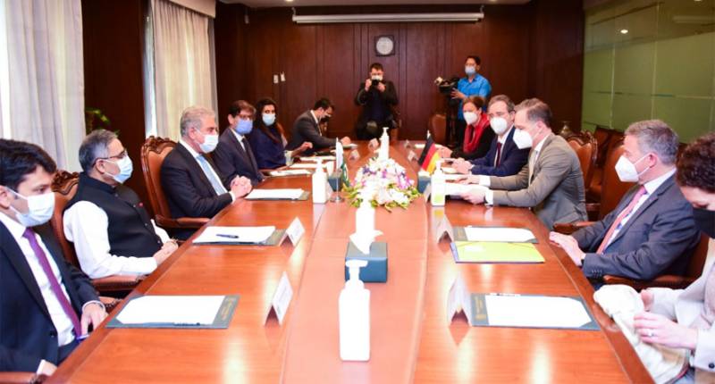 Pak, German FMs pledge to continue joint actions on Covid-19 response 