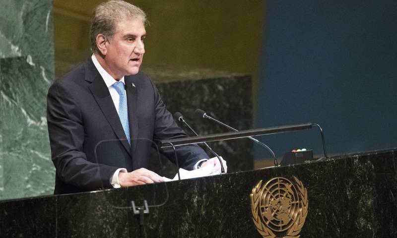 FM Qureshi concludes visit to New York on Palestine issue