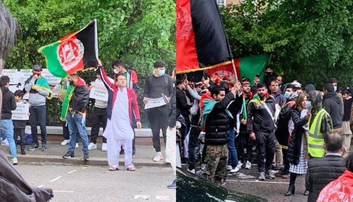 Afghan protesters storm Pakistan High Commission building in London