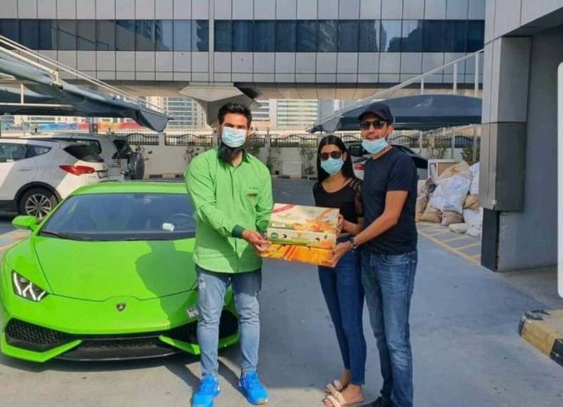Dubai residents can get Pakistani mangoes delivered in a Lamborghini