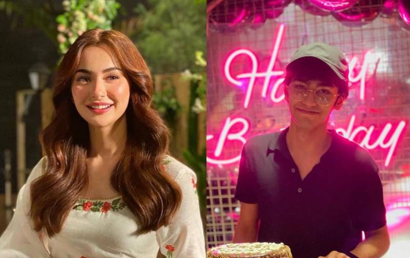Hania Aamir pens an adorable birthday wish for 'baby brother'