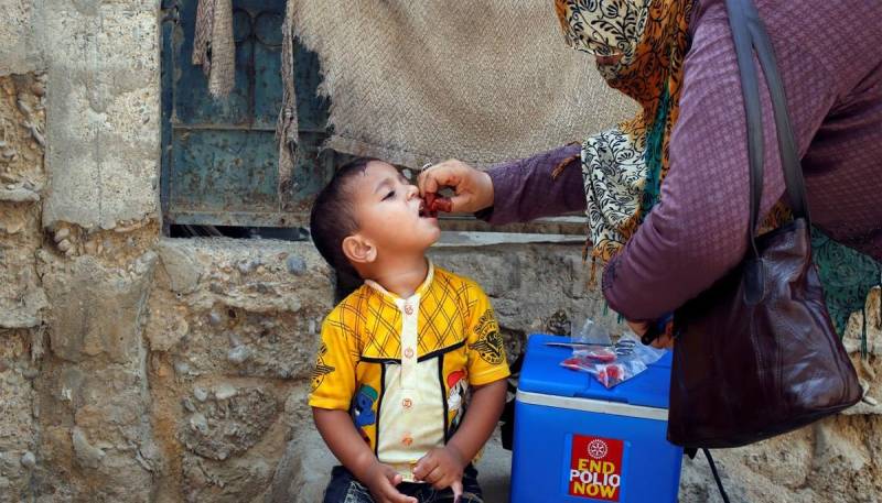 Polio campaign begins in Punjab, Sindh today