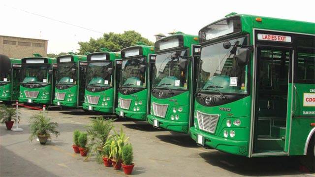 Karachi's Green Line Bus project ‘comes to a halt’ amid theft, fraud complaints