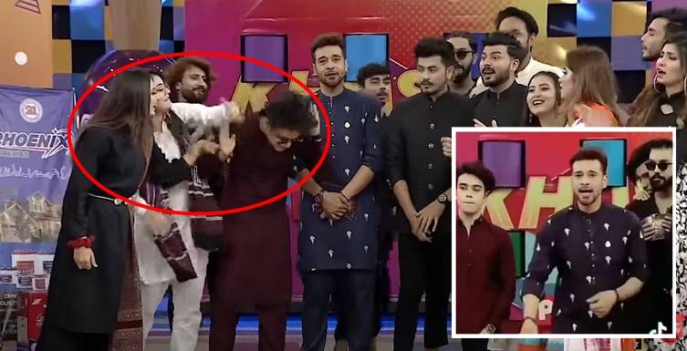 ‘Jaahil log’ – Faysal Quraishi loses his cool as participants slap each other during live TV show (VIDEO)