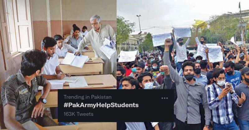 #PakArmyHelpStudents trending as students invoke army leadership's help