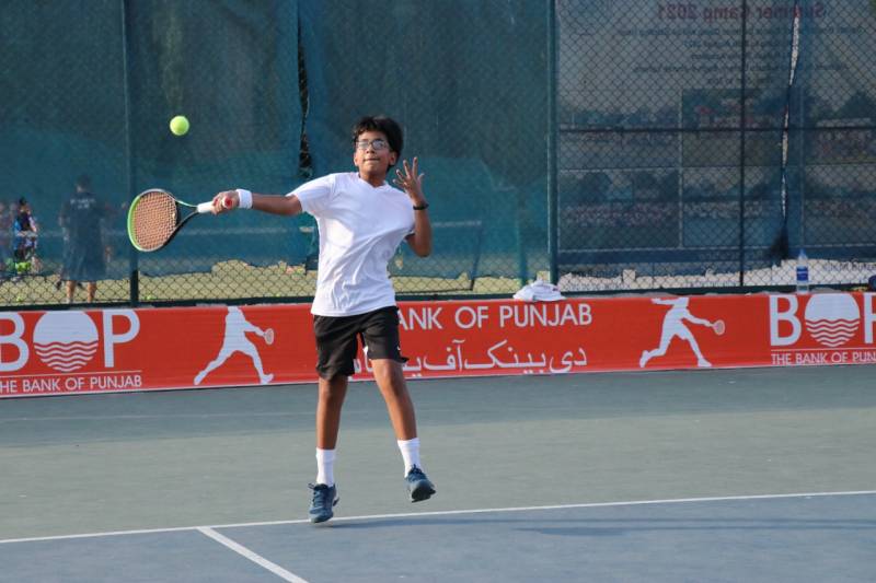 Abubakar, Omer, Nabeel, Hamza enter BoP Junior Tennis U-12 semifinals