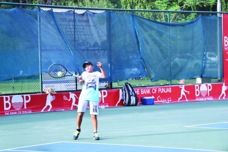 Bilal, Uzair enter BoP Junior Ranking Tennis U-18 final