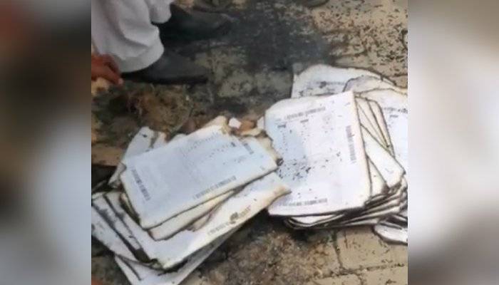 Intermediate answer sheets snatched, burnt in Lahore