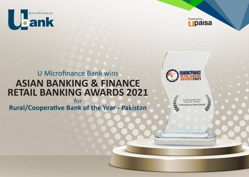 U Microfinance Bank wins Asian Banking & Finance Retail Banking Award 2021