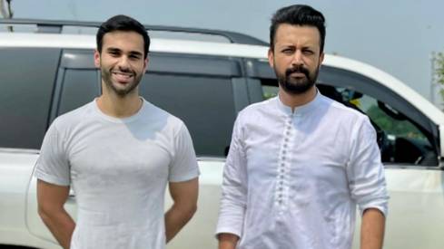 Atif Aslam and Ameer Gilani gear up for a special ISPR project 