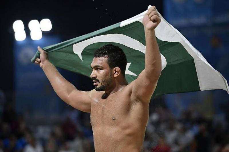 Pakistan's Inam Butt qualifies for World Beach Wrestling Series' final in Greece 